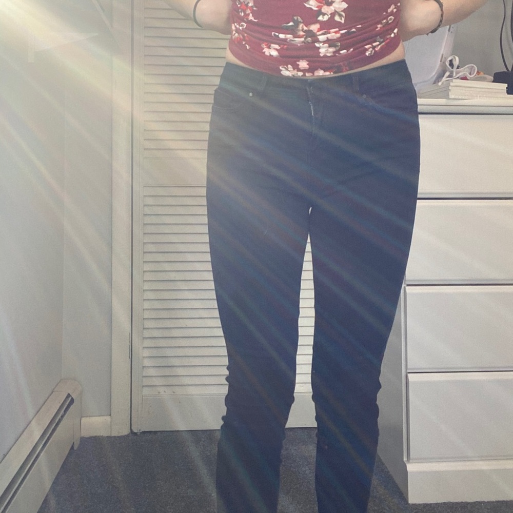 black pants